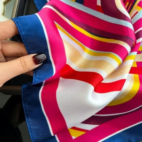 NWT - Elegant Square Scarf (SKU 0232) - Picture 3 of 4